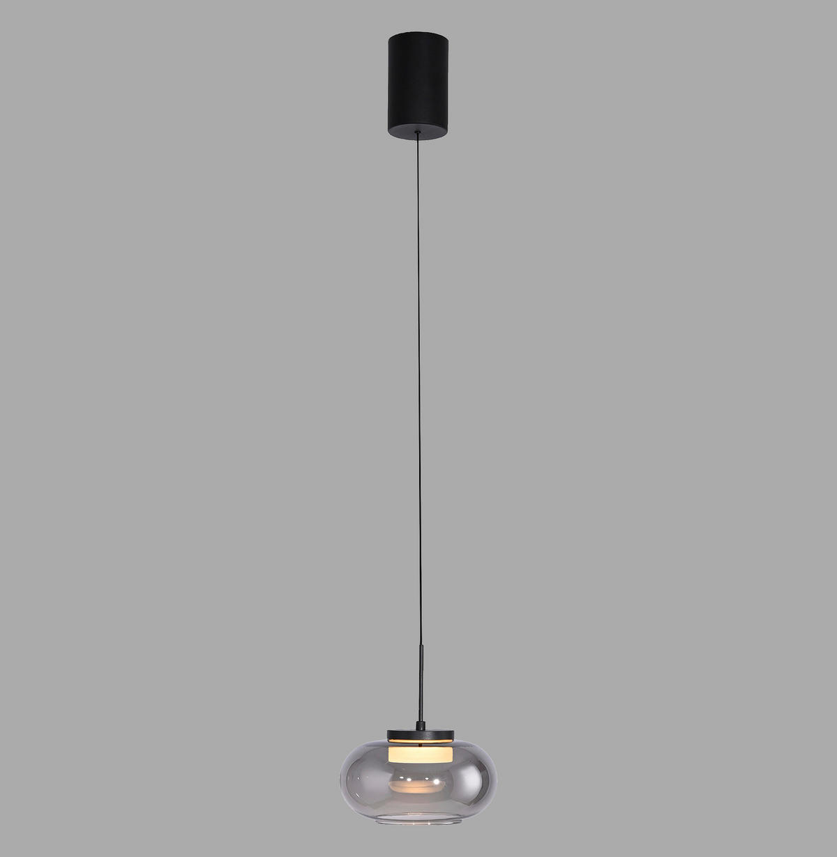 LED-PENDELLEUCHTE 20/20/120 cm  - Schwarz, Design, Kunststoff/Metall (20/20/120cm) - Schöner Wohnen