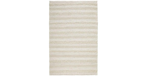 HANDWEBTEPPICH 130/190 cm Nordic Stripes  - Creme, Natur, Textil (130/190cm) - Linea Natura