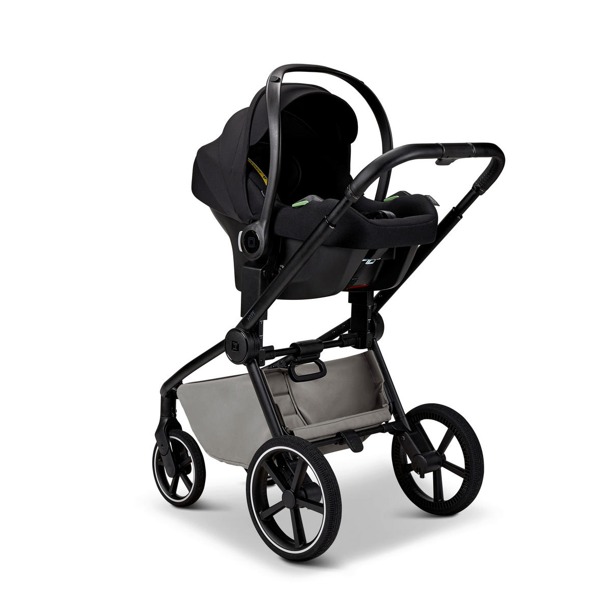 BUGGY Hype  - Blaugrau/Schwarz, Basics, Textil (96/57/114cm) - Moon