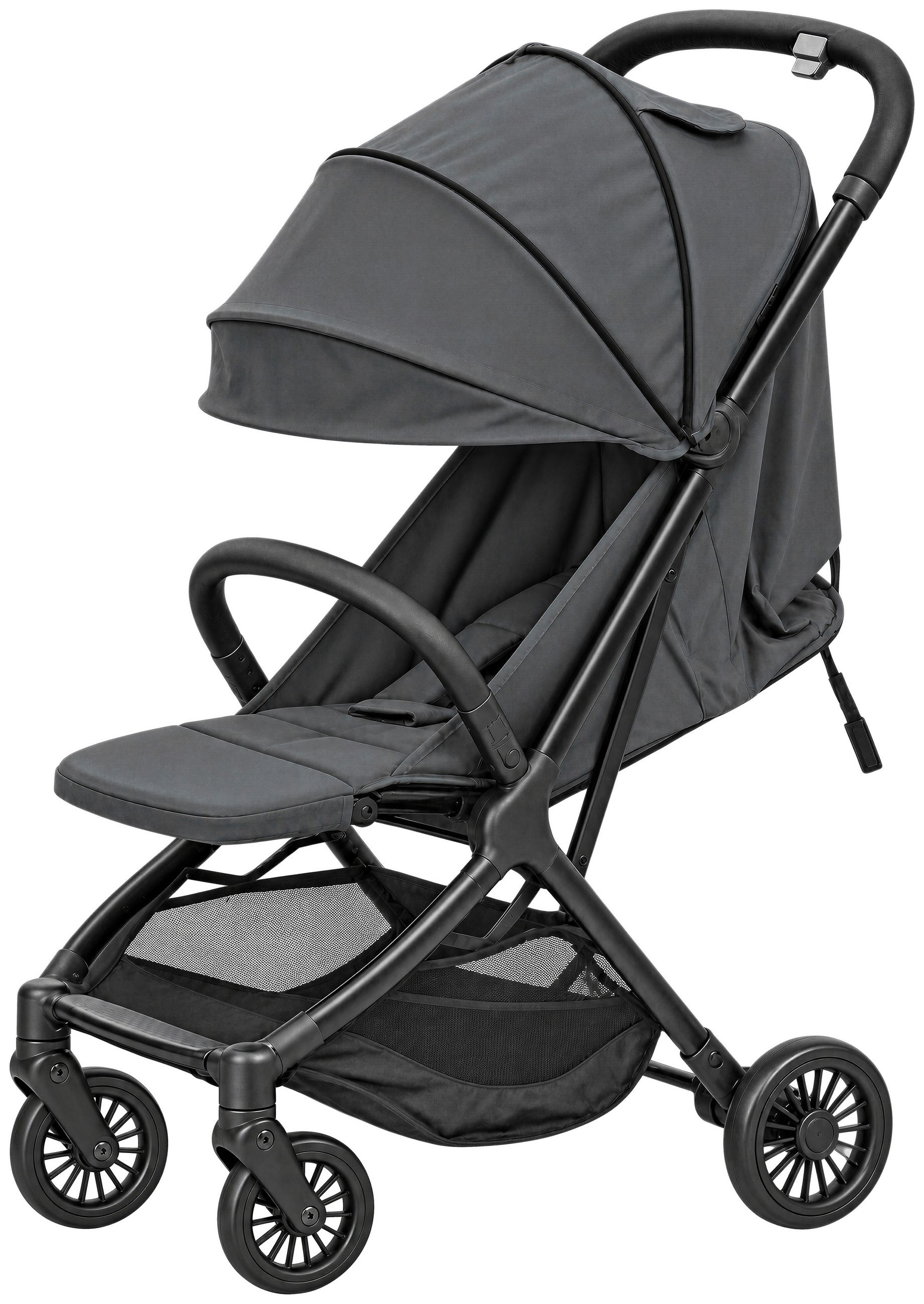 BUGGY  - Grau, Basics, Textil/Metall (83,5/50/105,5cm) - Jimmylee