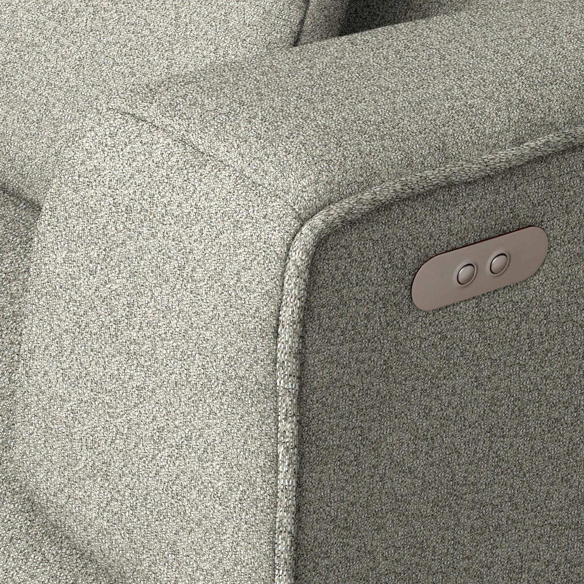 ECKSOFA  in Webstoff Hellgrau  288/188 cm  - Hellgrau/Schwarz, Design, Kunststoff/Textil (288/188cm) - Welnova