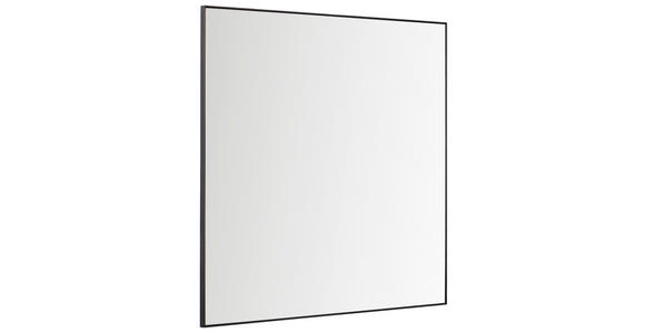 WANDSPIEGEL 85/85/3,7 cm  - Anthrazit, Natur, Glas/Metall (85/85/3,7cm) - Linea Natura