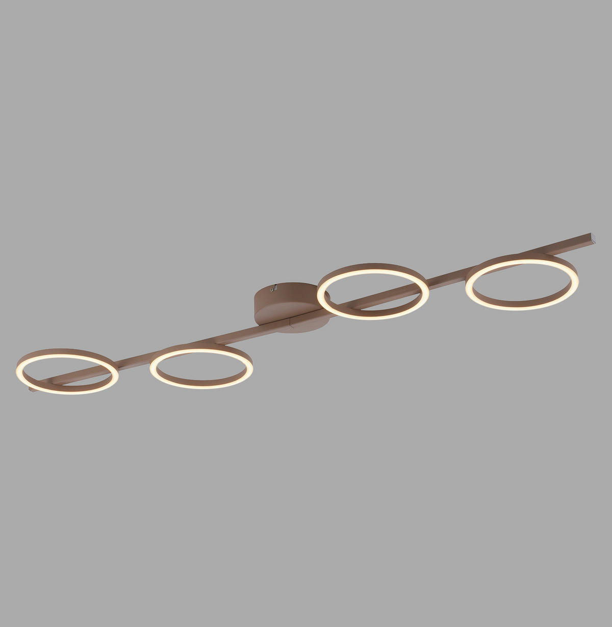 LED-DECKENLEUCHTE 120/30,5/7 cm   - Sandfarben, Design, Kunststoff/Metall (120/30,5/7cm) - Schöner Wohnen