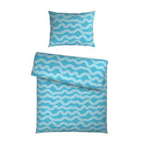 BETTWÄSCHE KALIO Satin 140/200 cm  - Hellblau, KONVENTIONELL, Textil (140/200cm) - Esposa