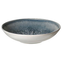 SUPPENTELLER Creme, Graublau Steinzeug Grana  - Graublau/Creme, Basics, Keramik (21/5cm) - Ritzenhoff Breker