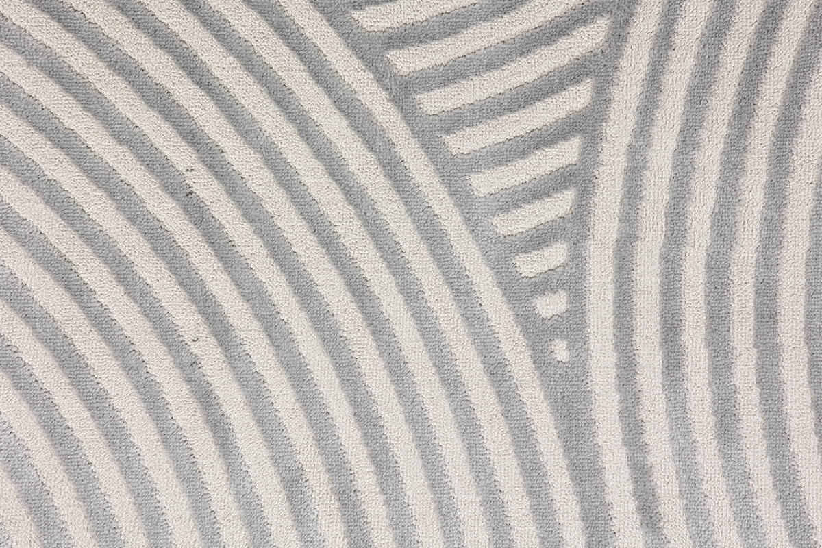 WEBTEPPICH 160/230 cm Jules Silberfarben rechteckig  - Silberfarben, Basics, Kunststoff/Textil (160/230cm) - Astra