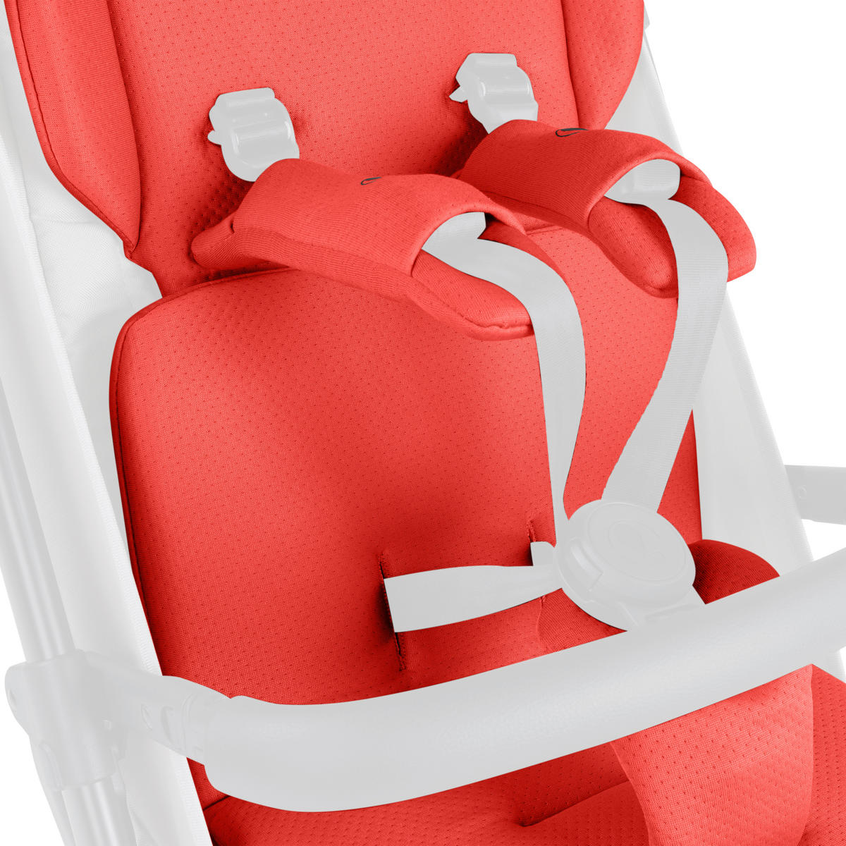 KINDERWAGENEINLAGE Einlagen-Set Buggy  - Orange, Basics, Textil (31,5/27/6,5cm) - ABC Design