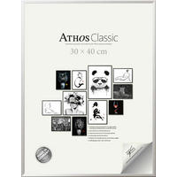 BILDERRAHMEN - Chromfarben, Basics, Papier/Holzwerkstoff (30/40/1,8cm)