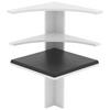 Eckbankelement Weiß   - Weiß, MODERN (43/78/43cm) - MID.YOU