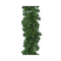 GIRLANDA - zelena, Osnovno, plastika (270cm) - X-Mas