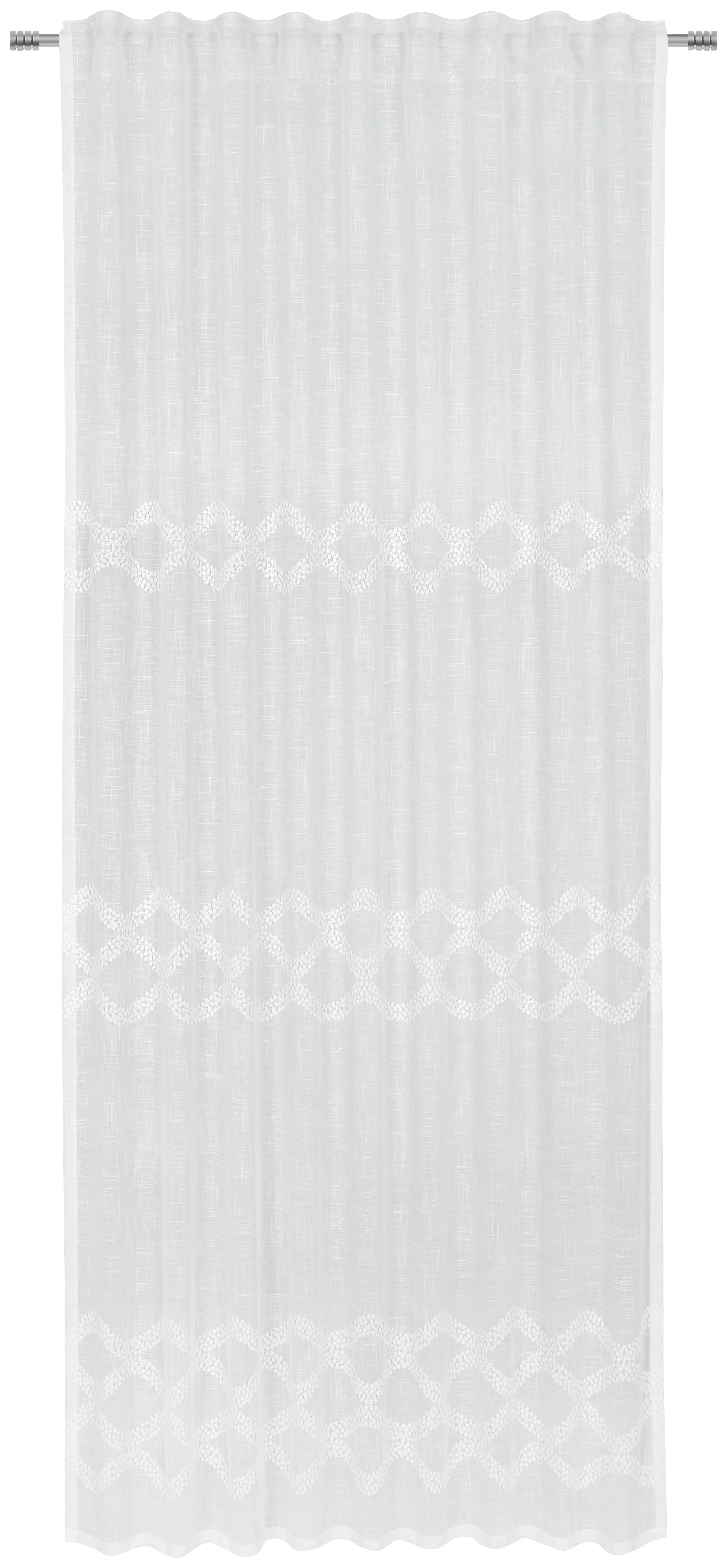 GARDINLÄNGD transparent  - naturfärgad, Design, textil (140/245cm) - Esposa