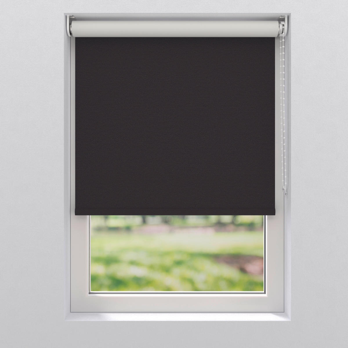 VERDUNKELUNGSROLLO 40/190 cm  - Schwarz, Design, Textil (40/190cm)