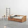 AUSZIEHBETT 90/200 cm Eichefarben  - Eichefarben, Natur, Holz (90/200cm) - Livetastic