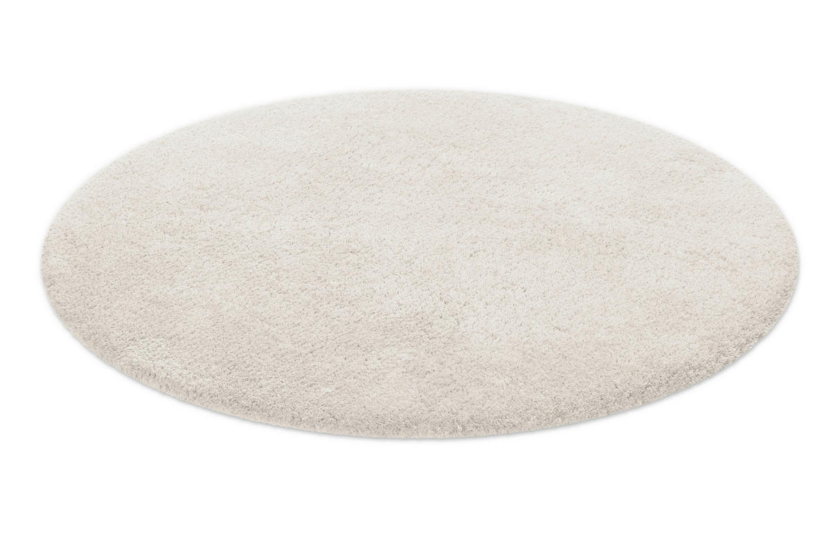 BADTEPPICH Elfenbein 90 cm  - Elfenbein, Basics, Kunststoff/Textil (90cm) - WECON HOME BASIC
