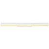 LED-WANDLEUCHTE - Weiss/Opal, Basics, Kunststoff/Metall (60/6/4cm) - Globo