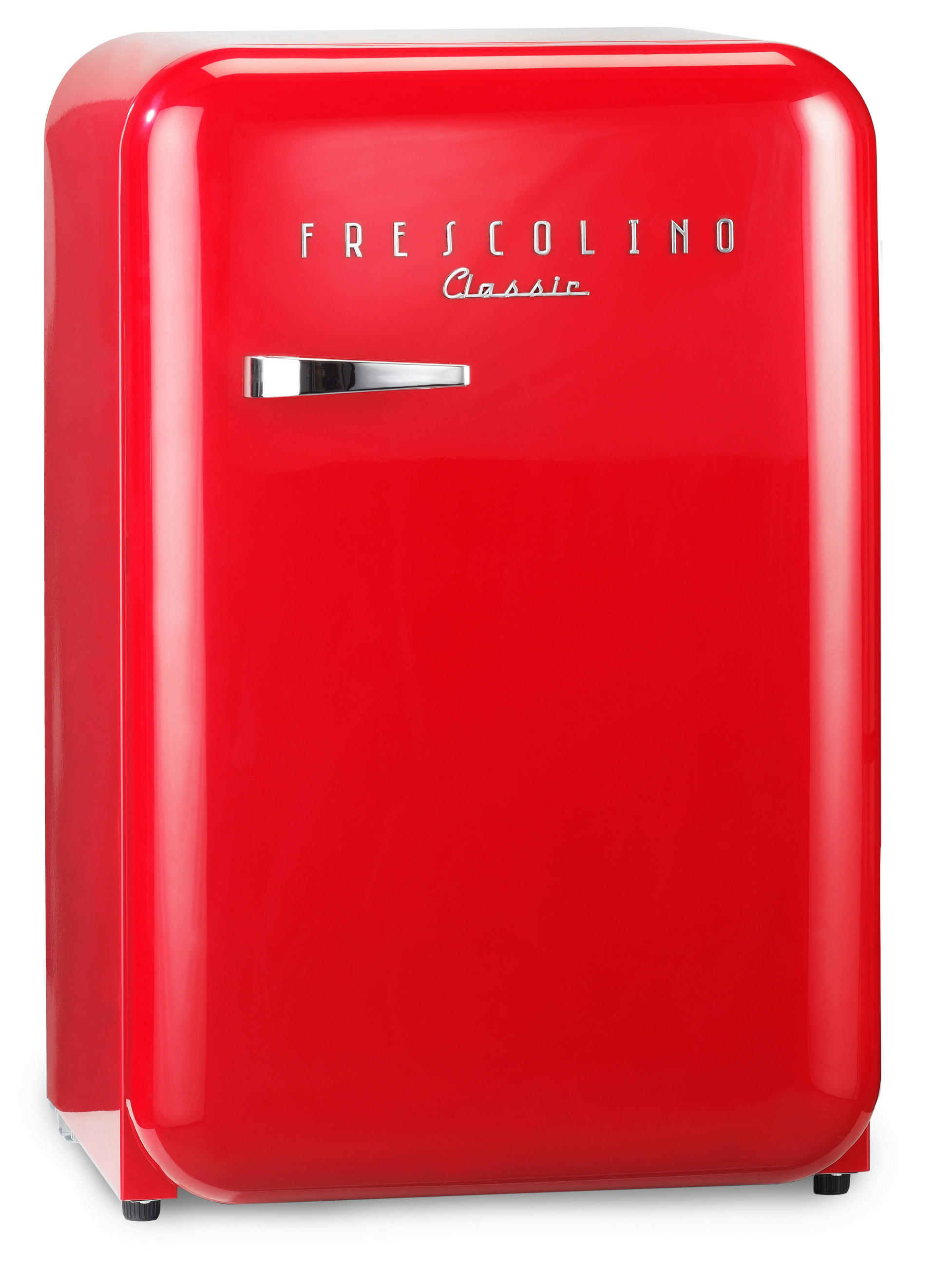 KÜHLSCHRANK  - Rot, Basics, Kunststoff (58.30/55/83.50cm) - Trisa Electronics