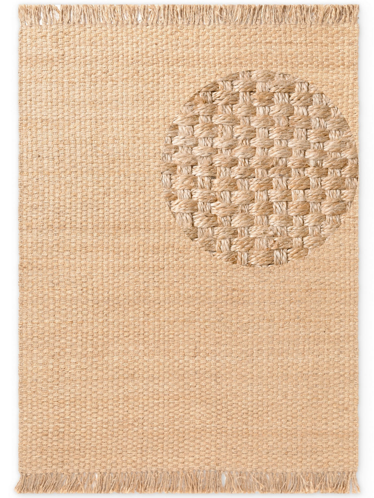 JUTETEPPICH 160/230 cm Handloom 1.0 Goldbraun  - Goldbraun, Basics, Textil (160/230cm) - Hanse Home