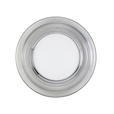 LED-DECKENLEUCHTE 35/6 cm   - Chromfarben/Transparent, Design, Kunststoff/Metall (35/6cm) - Novel