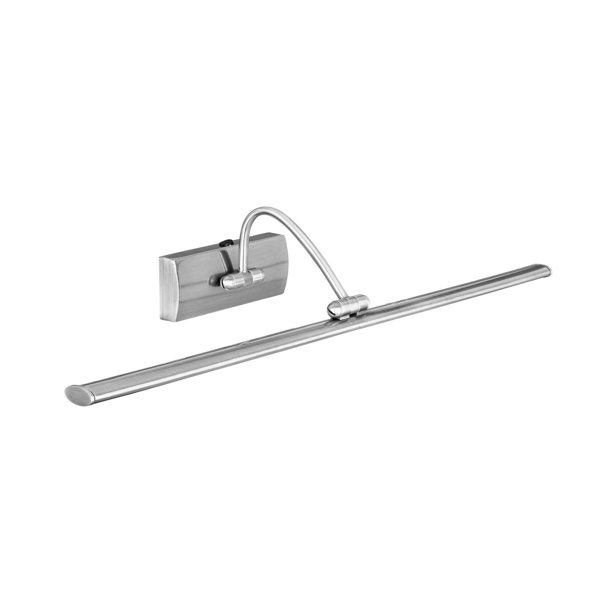 Searchlight Led-Bilderleuchte Barcelona Silber 64x11x21 cm