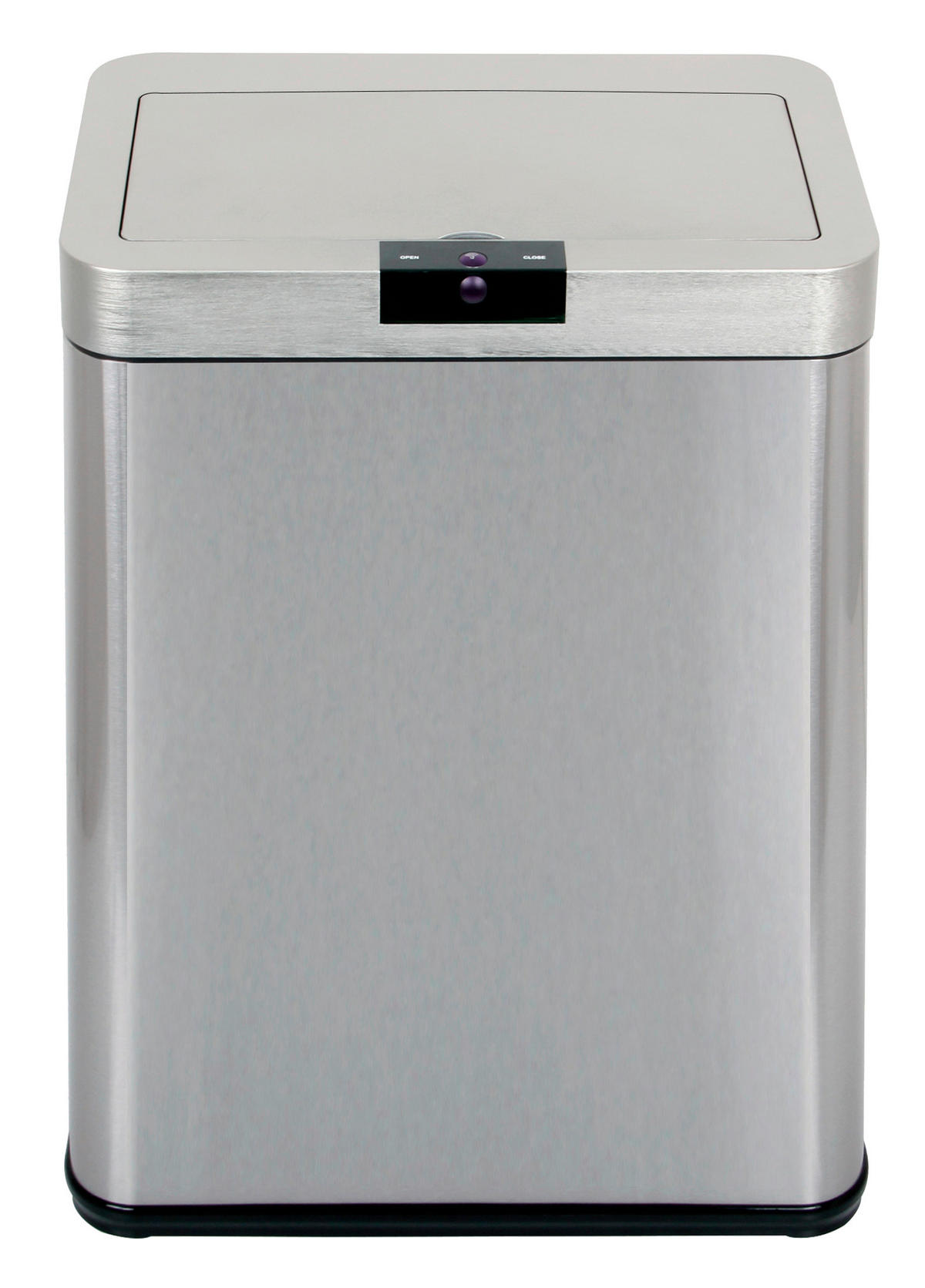 ODPADKOVÝ KOŠ  48 l - černá/barvy stříbra, Trend, kov/plast (40.3/25.3/57.4cm) - Echtwerk