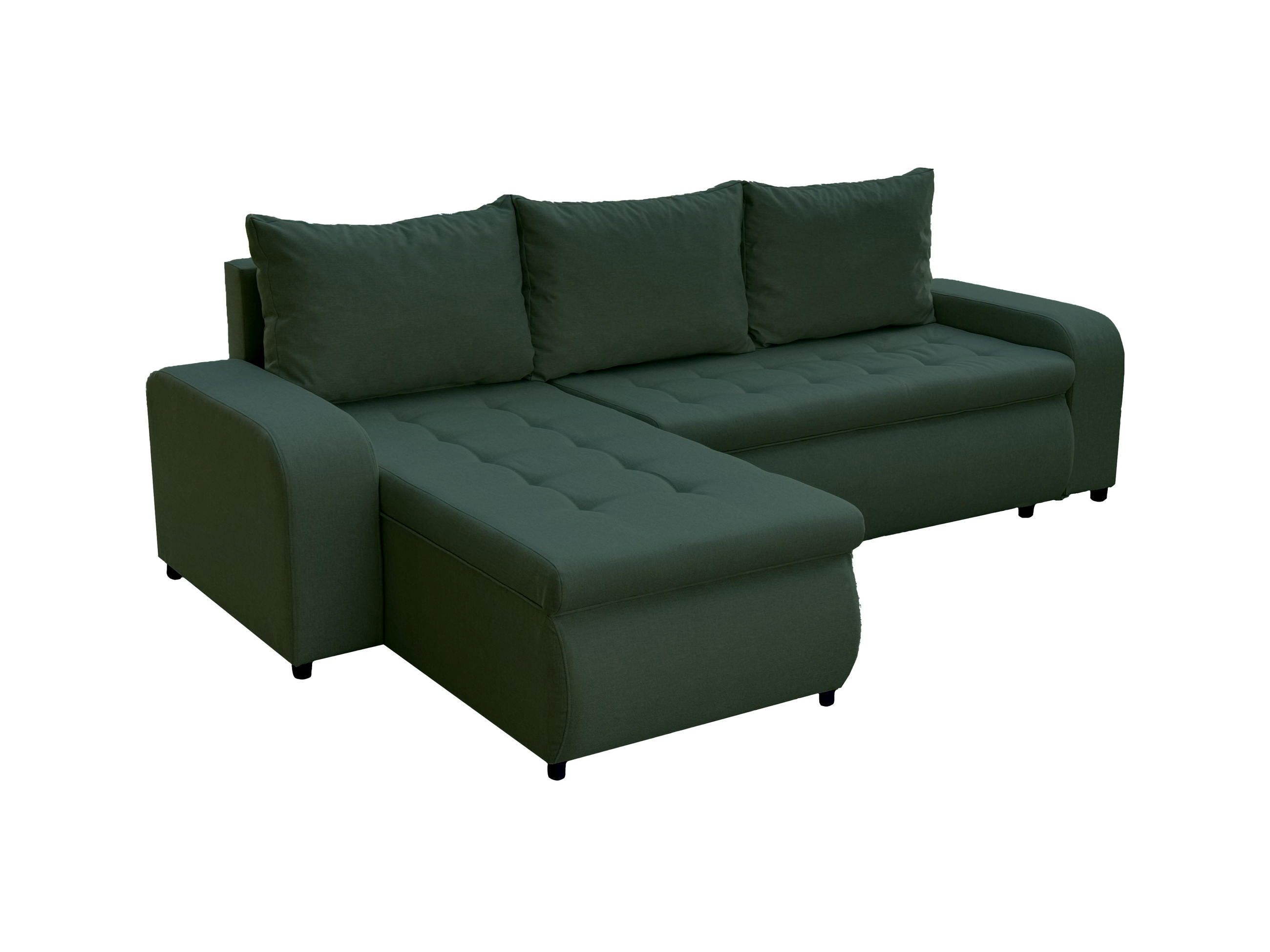 GARNITURA ZA DNEVNU SOBU  - crna, Moderno, tekstil (250/160cm) - Ti'me