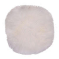 SITZKISSEN 35/35/5 cm  - Elfenbein, Basics, Leder (35/35/5cm)