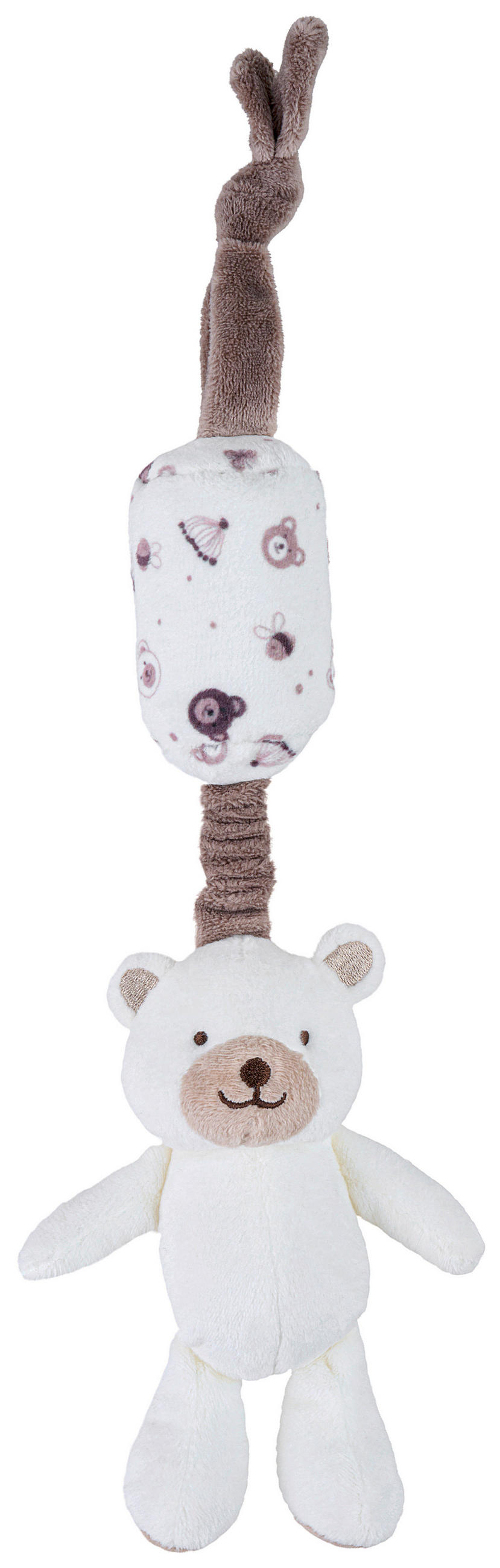 CHRASTÍTKO - bílá/krémová, Basics, textil (25cm) - Patinio