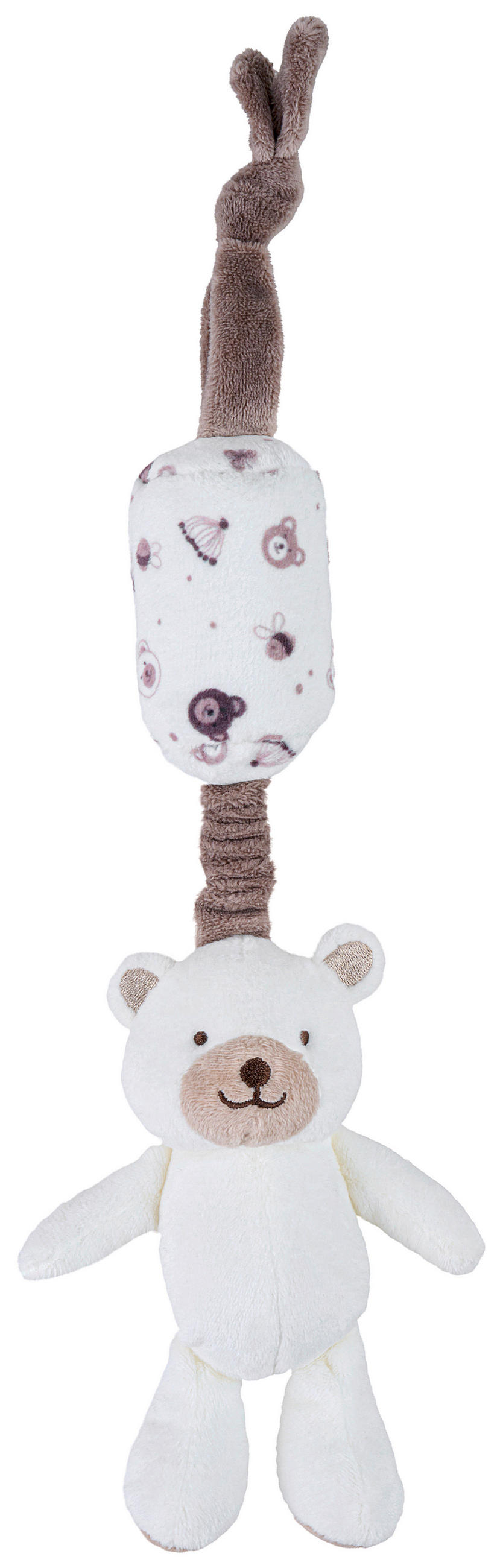 CHRASTÍTKO - bílá/krémová, Basics, textil (25cm) - Patinio