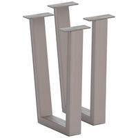 BANKGESTELL in  - Edelstahlfarben, Design, Metall (6/45/32cm) - Waldwelt