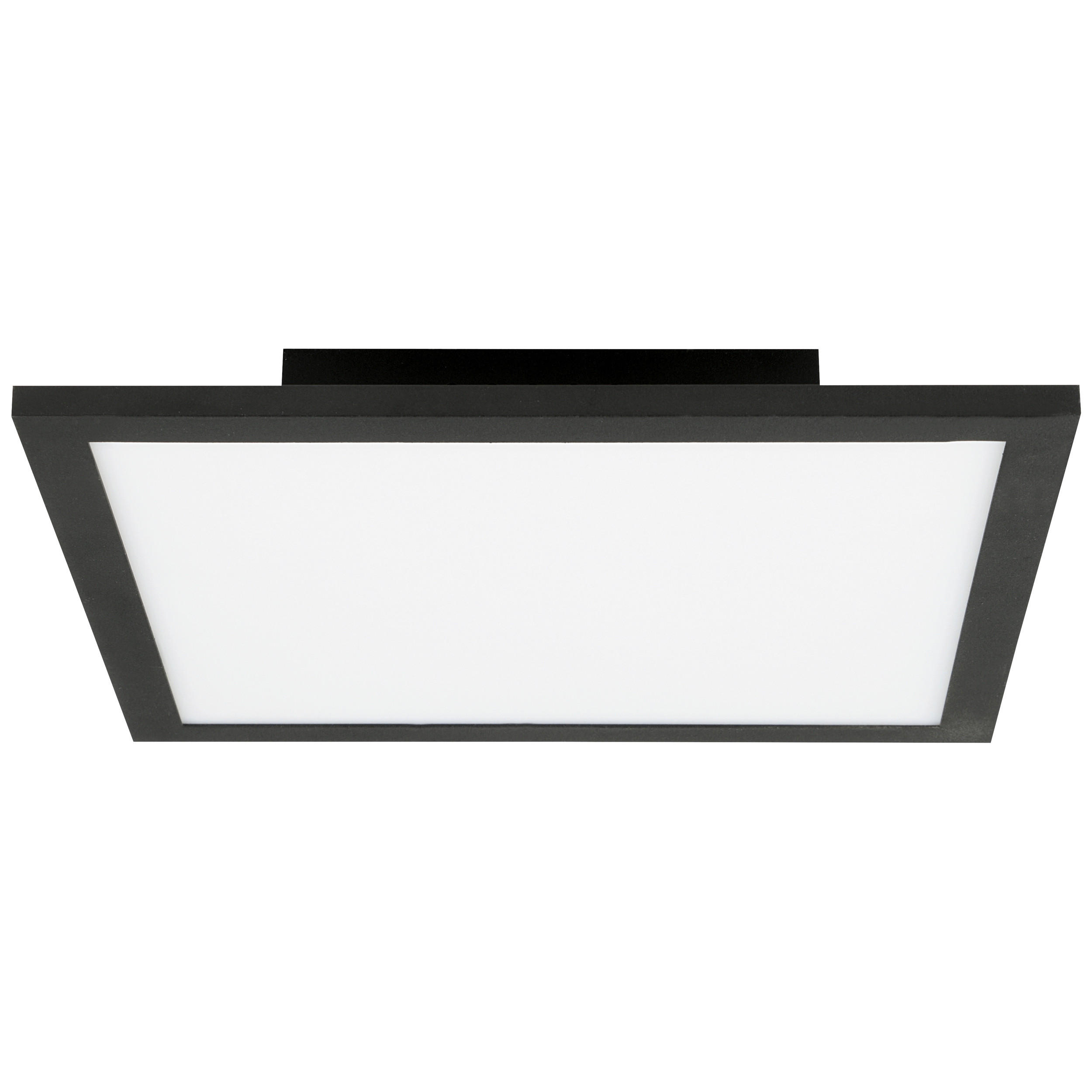 LED-PANEEL 29,5/5/29,5 cm   - Schwarz, Design, Kunststoff/Metall (29,5/5/29,5cm) - Brilliant