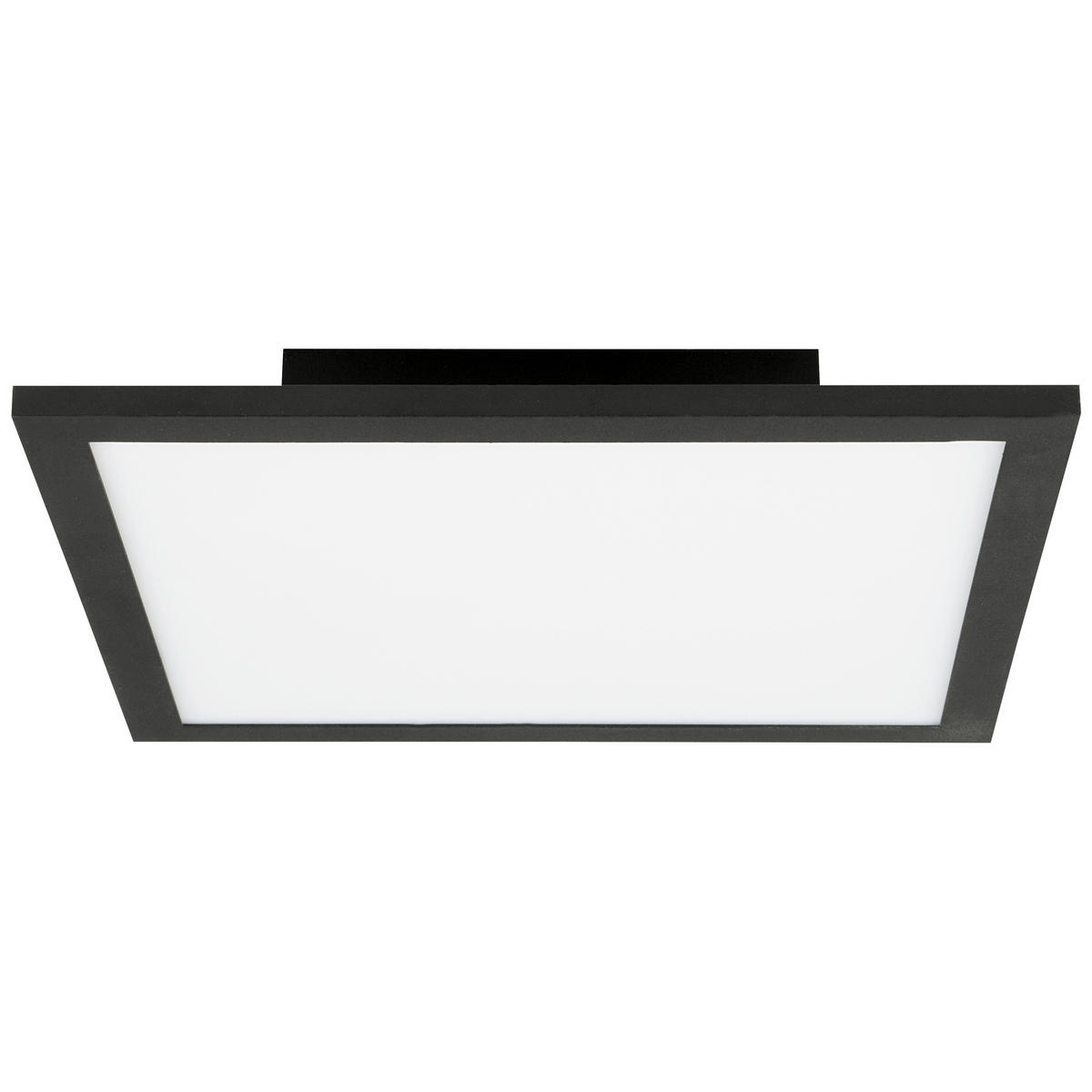 LED-PANEEL 29,5/5/29,5 cm   - Schwarz, Design, Kunststoff/Metall (29,5/5/29,5cm) - Brilliant