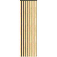 AKUSTIKPANEEL Echtholz, Nachbildung 36/117/1,65 cm  - Eichefarben, KONVENTIONELL, Holzwerkstoff (36/117/1,65cm) - Novel