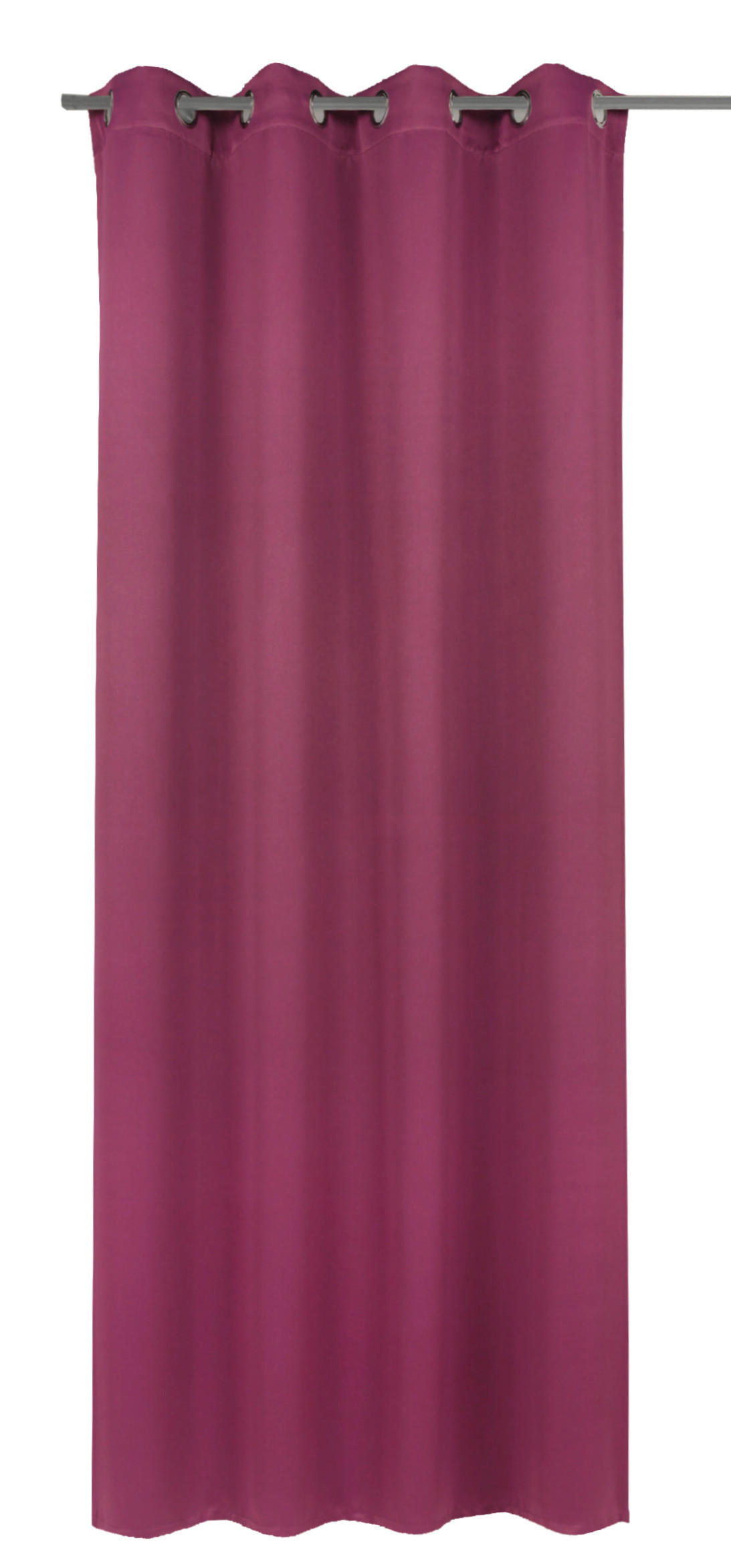 ZAVESA SA KARIKAMA bobica - bobica, Konvencionalno, tekstil (140/245cm) - Esposa