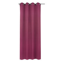 ZAVESA SA KARIKAMA bobica - bobica, Konvencionalno, tekstil (140/245cm) - Esposa