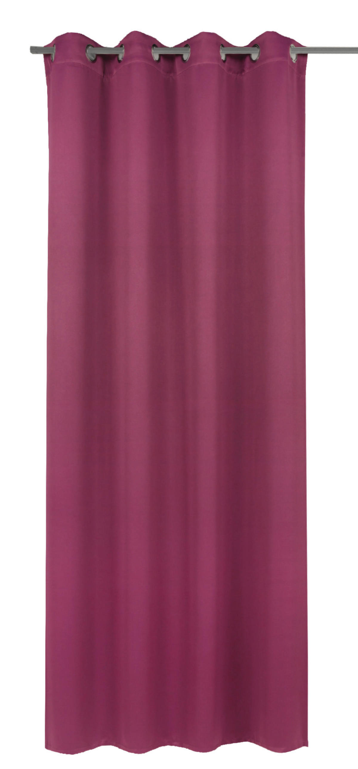 ZAVESA SA KARIKAMA bobica - bobica, Konvencionalno, tekstil (140/245cm) - Esposa