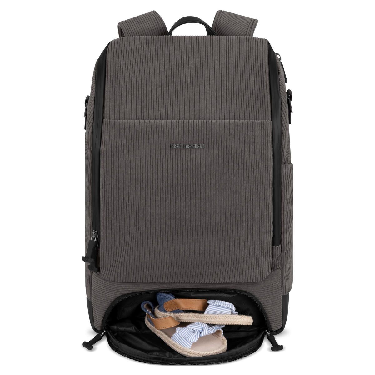 WICKELRUCKSACK Active  - Grau, Basics, Textil (44/30/17cm) - ABC Design