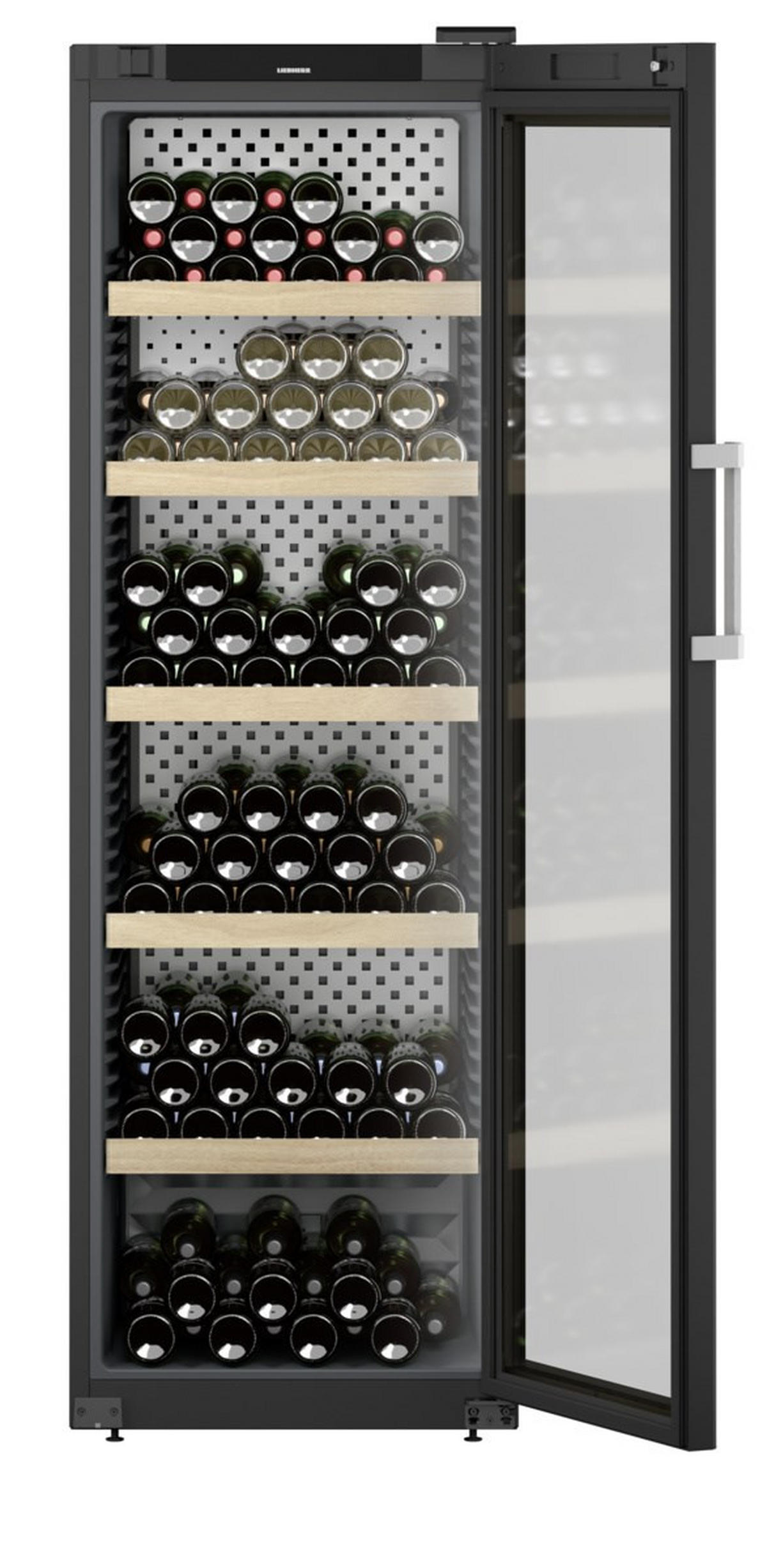WEINKÜHLSCHRANK WPBLI 5231  - Schwarz, Basics, Holz/Metall (59,7/188,4/76,3cm) - Liebherr