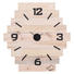 WANDUHR Naturfarben 90 cm - Naturfarben, Trend, Holz/Metall (90cm) - Carryhome WANDUHR Naturfarben 90 cm - Naturfarben, Trend, Holz/Metall (90cm) - Carryhome