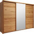 SCHWEBETÜRENSCHRANK 3-türig Wildeiche furniert, massiv Eichefarben - Eichefarben, KONVENTIONELL, Glas/Holz (285/216/70cm) - Linea Natura SCHWEBETÜRENSCHRANK 3-türig Wildeiche furniert, massiv Eichefarben - Eichefarben, KONVENTIONELL, Glas/Holz (285/216/70cm) - Linea Natura