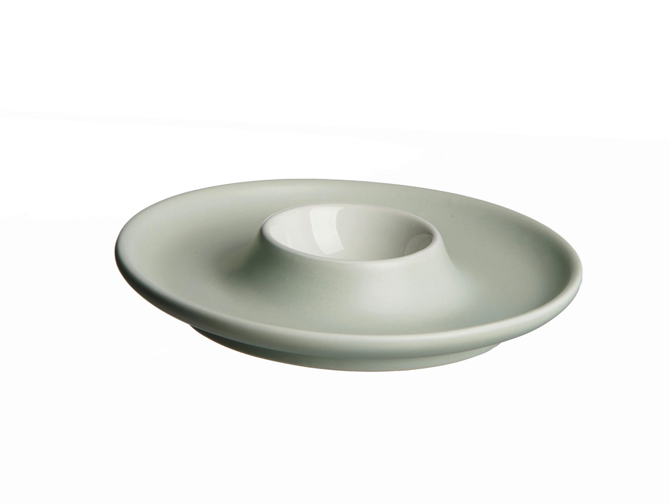 EIERBECHER JASPER Keramik  - Weiß/Mintgrün, Design, Keramik (12/12/3cm) - Ritzenhoff Breker