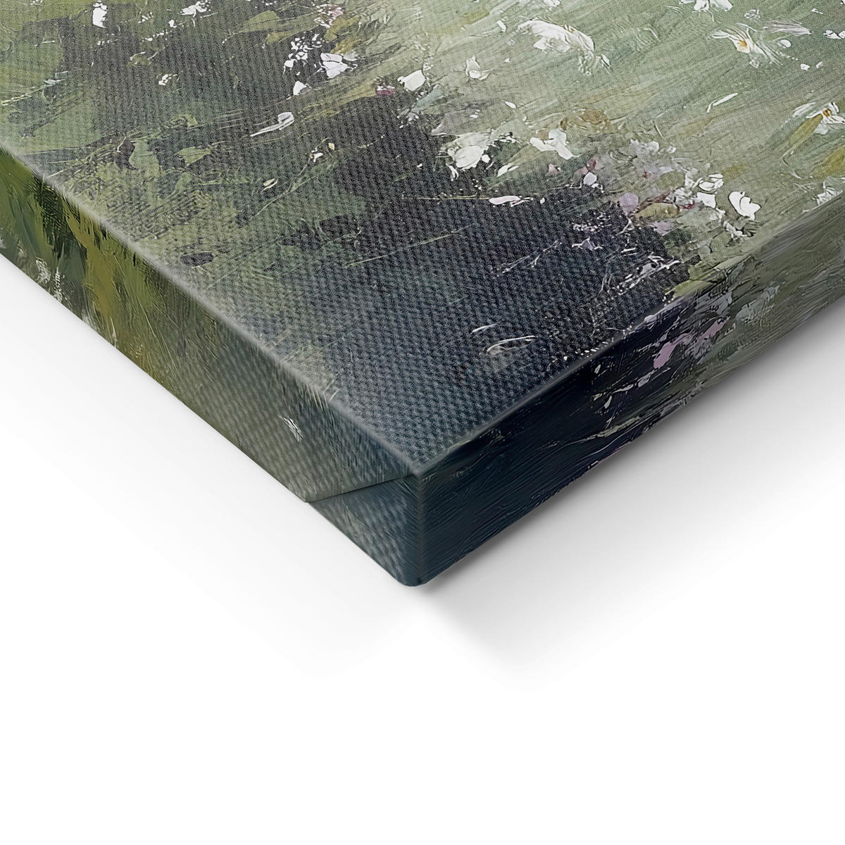 LEINWANDBILD Landschaft & Natur, Blumen 85/113 cm  - Multicolor, Basics, Holz/Textil (85/113cm)