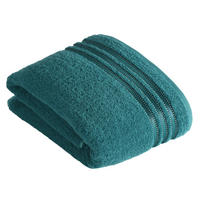 BADETUCH Cult de Luxe Grün 150/100 cm  - Grün, Basics, Textil (150/100cm) - Vossen
