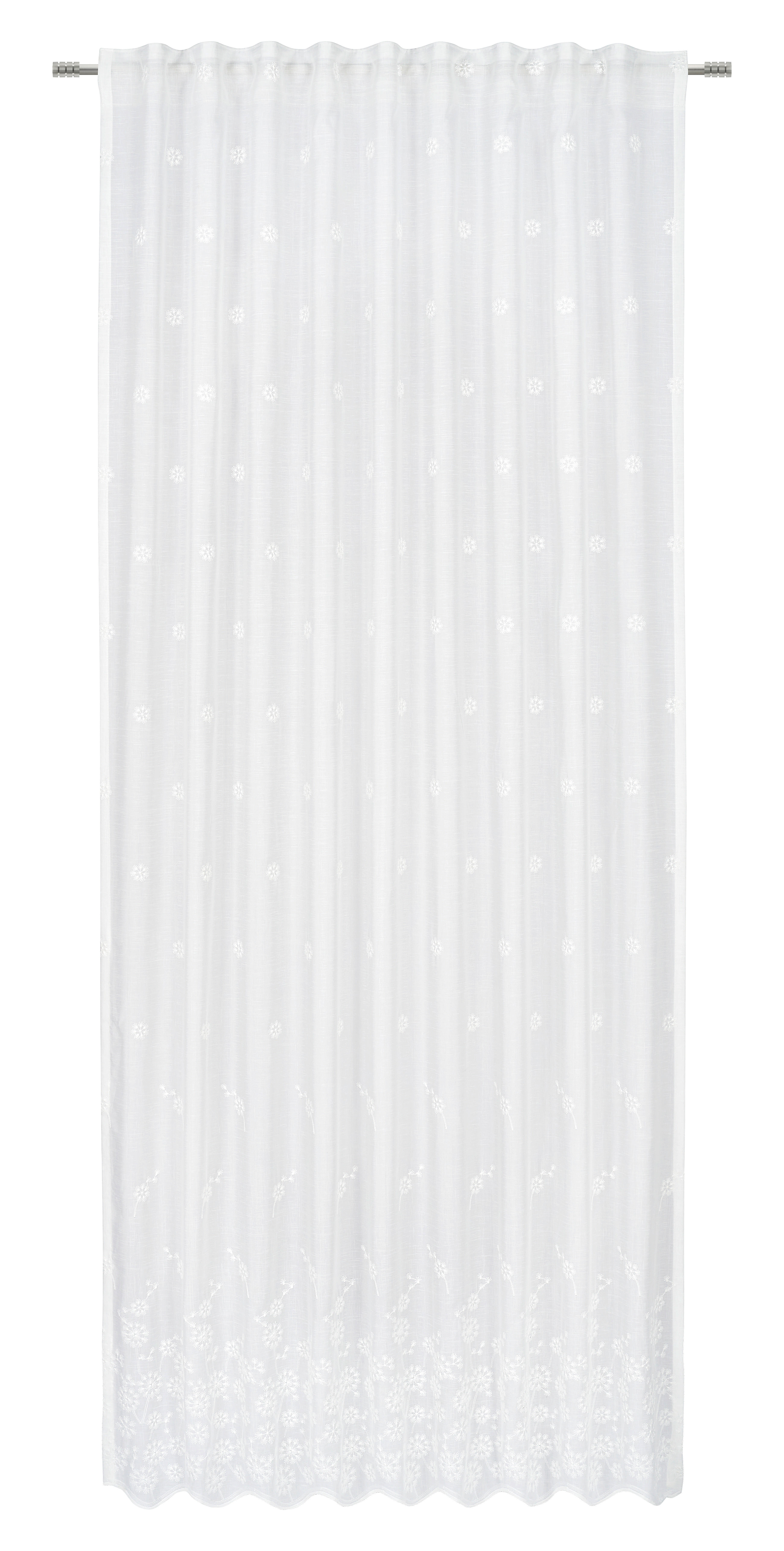 FERTIGVORHANG DAMARO halbtransparent 140/245 cm   - Ecru, KONVENTIONELL, Textil (140/245cm) - Esposa