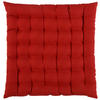 SITZKISSEN  38/38 cm   - Bordeaux, Basics, Textil (38/38cm) - Novel