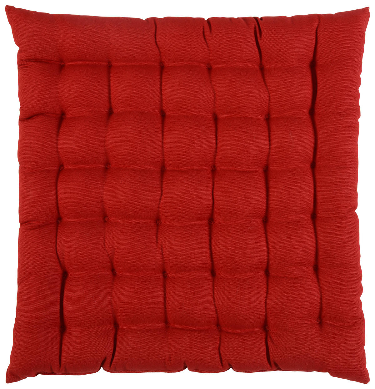 SITZKISSEN  38/38 cm   - Bordeaux, Basics, Textil (38/38cm) - Novel