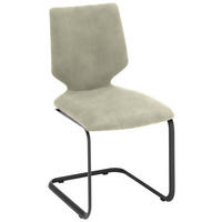 SCHWINGSTUHL Stahl Struktur  - Sandfarben/Anthrazit, Design, Textil/Metall (50/91/61cm) - Venjakob