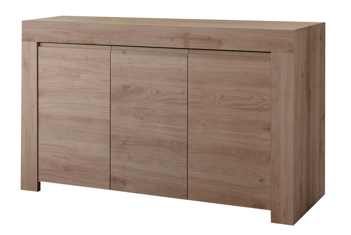 SIDEBOARD  138/81/42 cm  - Eichefarben, Design, Holzwerkstoff (138/81/42cm) - MID.YOU