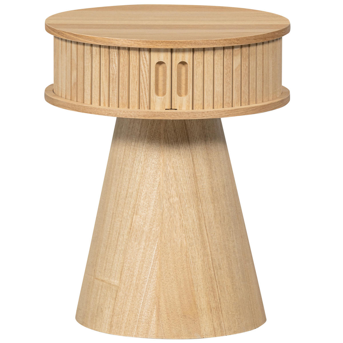 NACHTTISCH  in Pappel Naturfarben  - Naturfarben, Design, Holz/Holzwerkstoff (38/38/46cm) - Livetastic