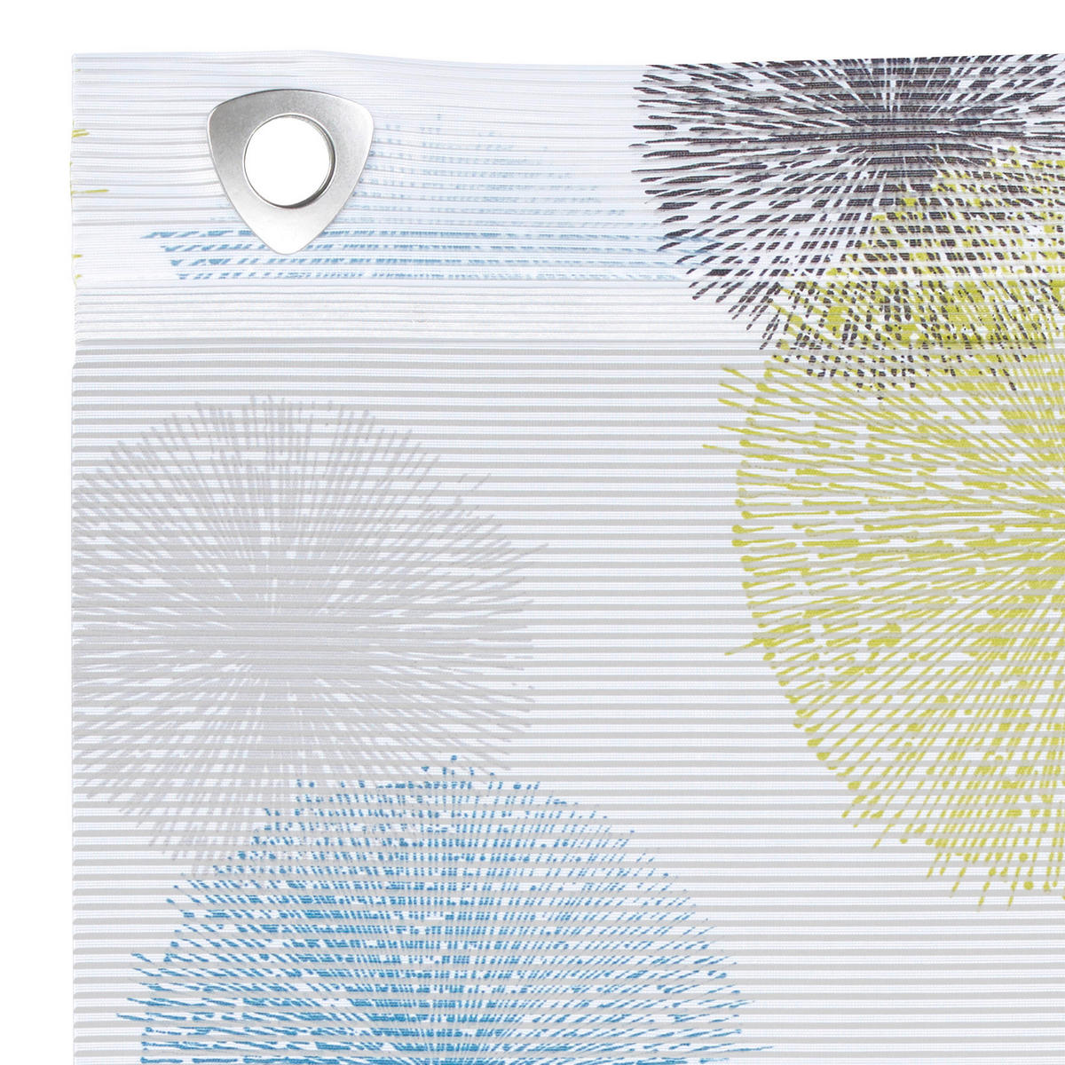 MAGNETROLLO  halbtransparent  45/130 cm    - Blau/Weiß, Basics, Textil (45/130cm) - Novel