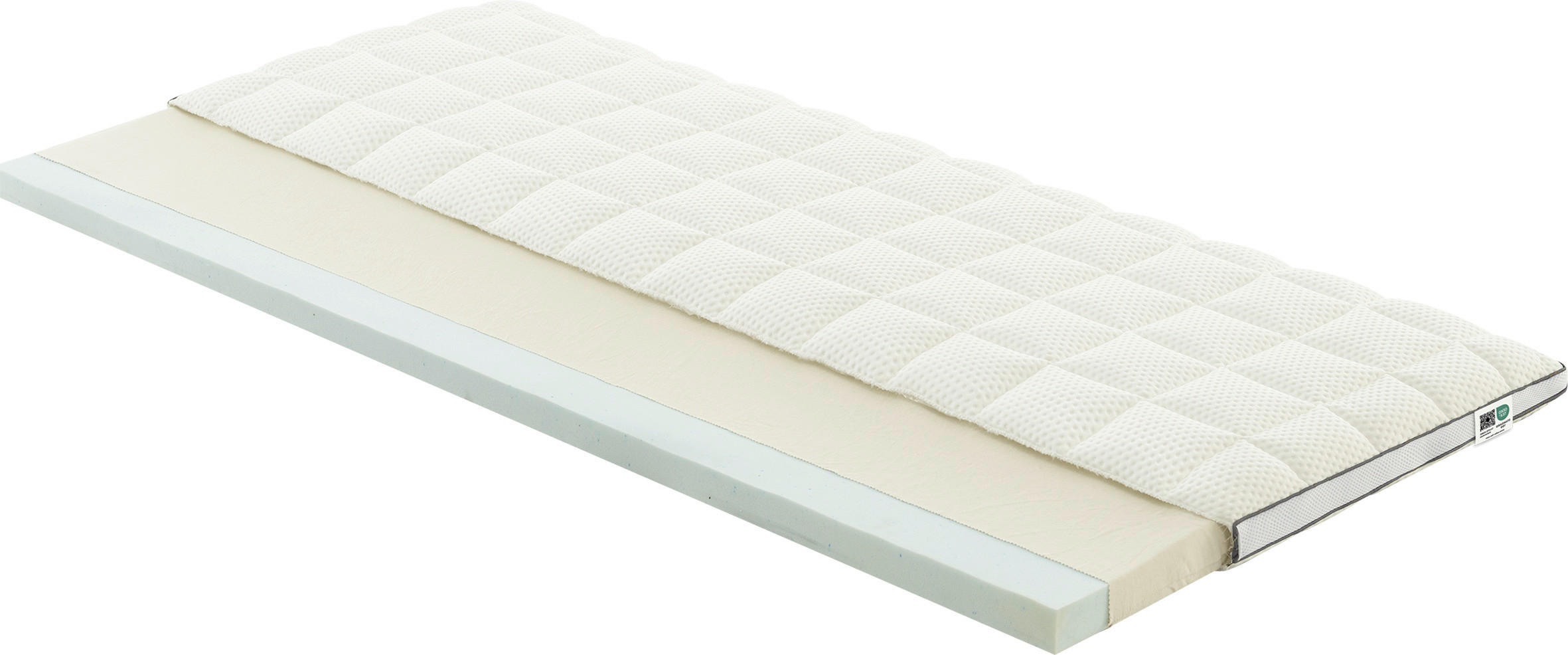 TOPPER 90/200 cm Höhe ca. 7 cm  - Konventionell, Textil (90/200cm) - Sleeptex